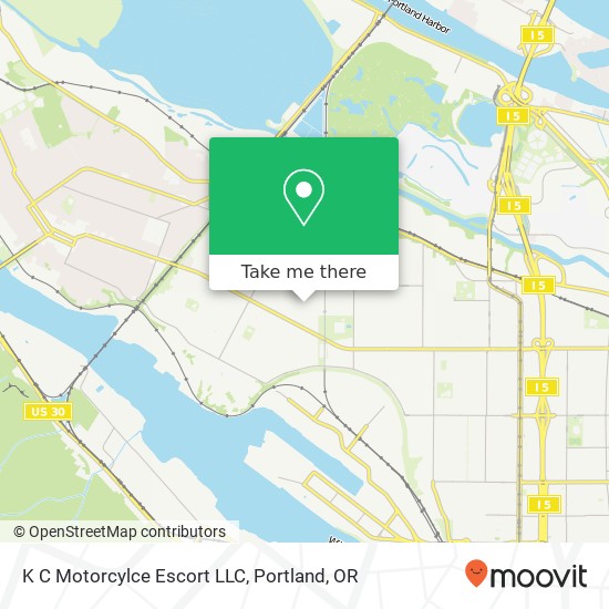 K C Motorcylce Escort LLC map