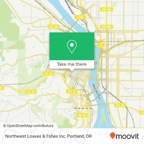 Northwest Loaves & Fshes Inc map