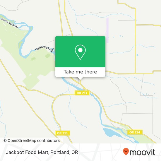 Jackpot Food Mart map