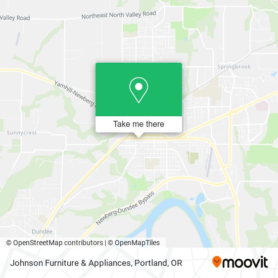 Johnson Furniture & Appliances map