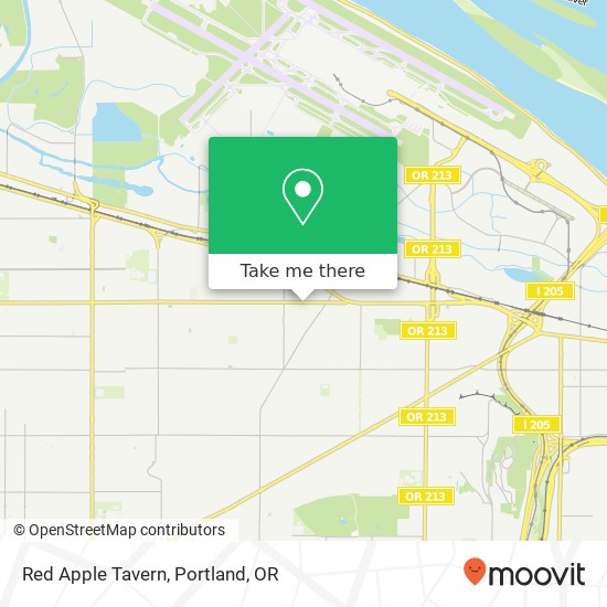Red Apple Tavern map