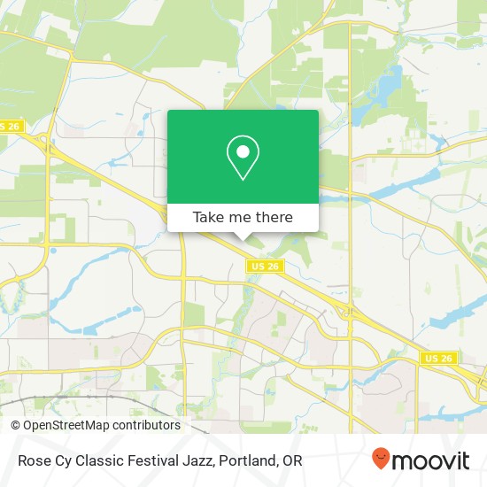 Rose Cy Classic Festival Jazz map