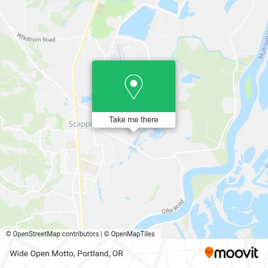 Wide Open Motto map