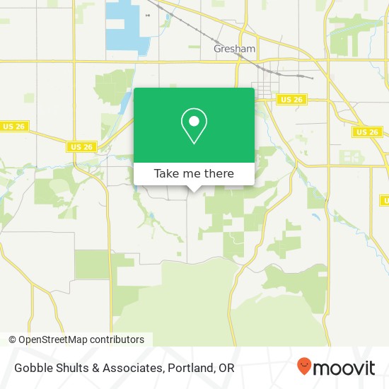 Mapa de Gobble Shults & Associates