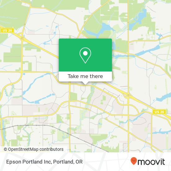Epson Portland Inc map