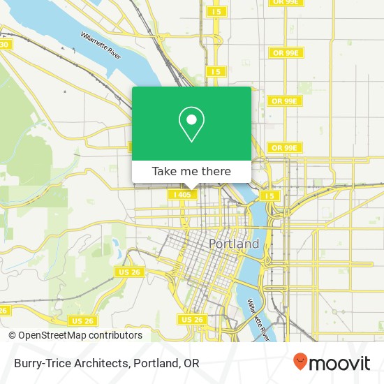 Burry-Trice Architects map