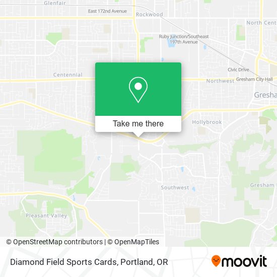 Mapa de Diamond Field Sports Cards