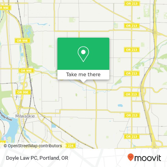 Mapa de Doyle Law PC