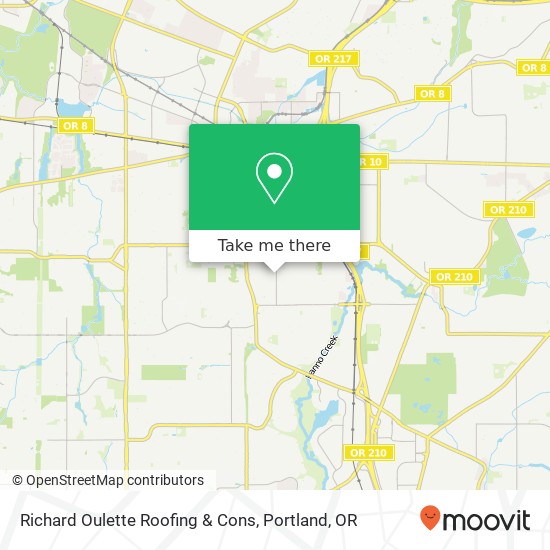 Mapa de Richard Oulette Roofing & Cons