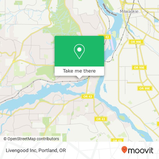Livengood Inc map