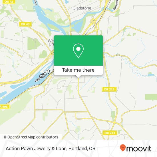 Mapa de Action Pawn Jewelry & Loan