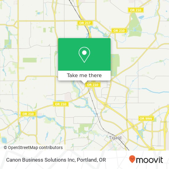 Canon Business Solutions Inc map