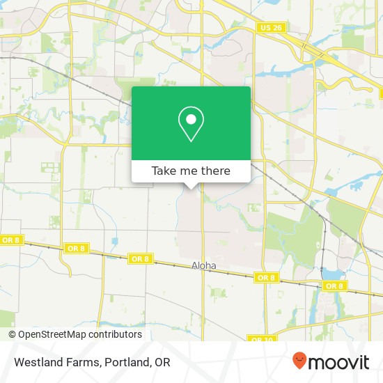 Mapa de Westland Farms