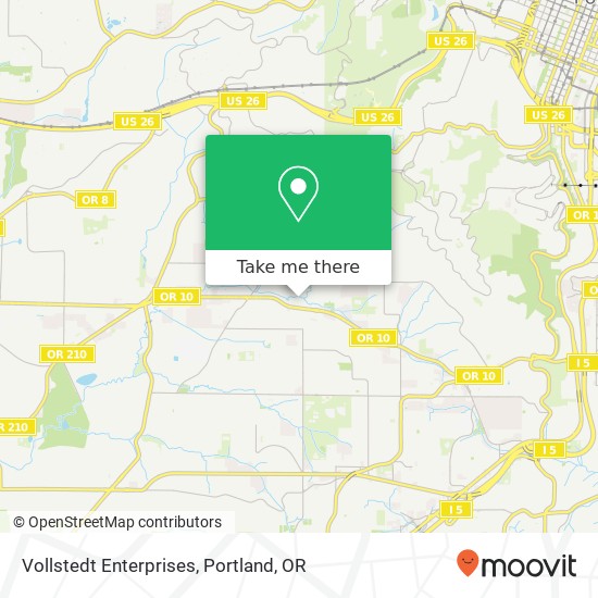 Vollstedt Enterprises map