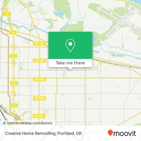Creative Home Remodling map