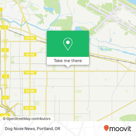 Dog Nose News map