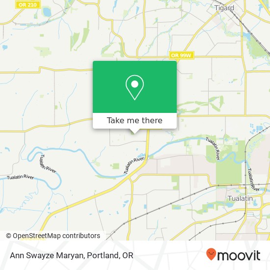 Ann Swayze Maryan map