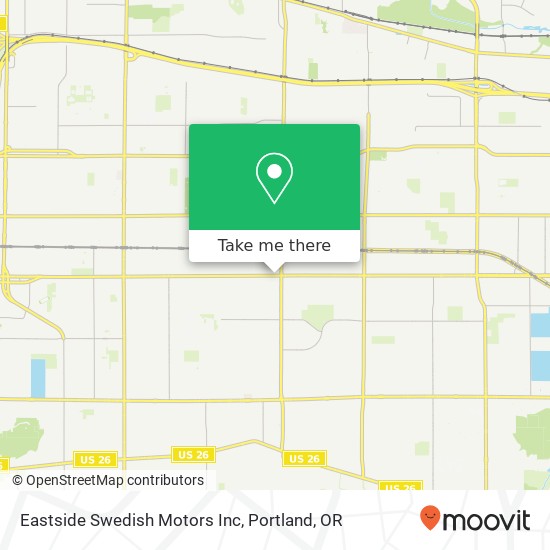 Mapa de Eastside Swedish Motors Inc