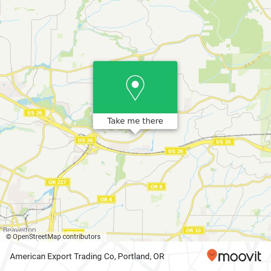 Mapa de American Export Trading Co