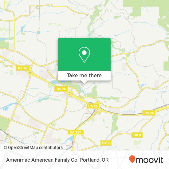 Amerimac American Family Co map