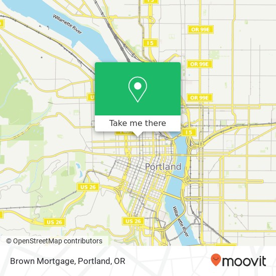 Brown Mortgage map