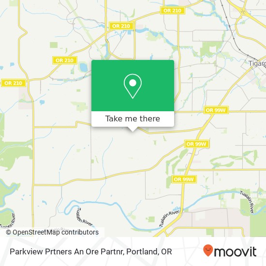 Mapa de Parkview Prtners An Ore Partnr