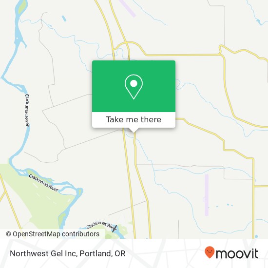 Northwest Gel Inc map