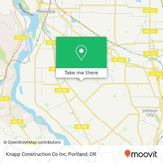 Knapp Construction Co Inc map