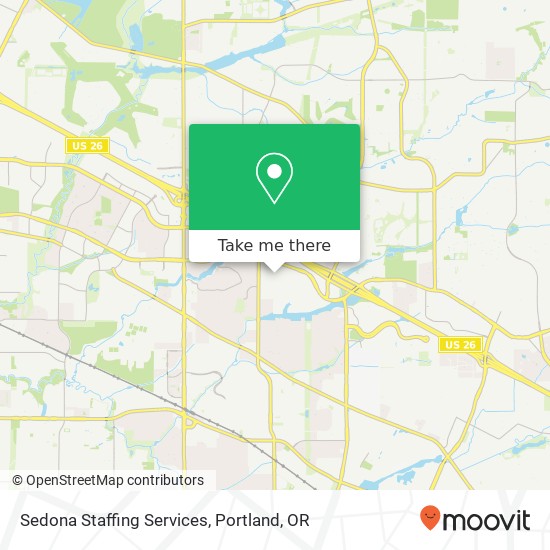 Sedona Staffing Services map