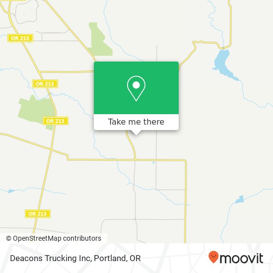 Mapa de Deacons Trucking Inc