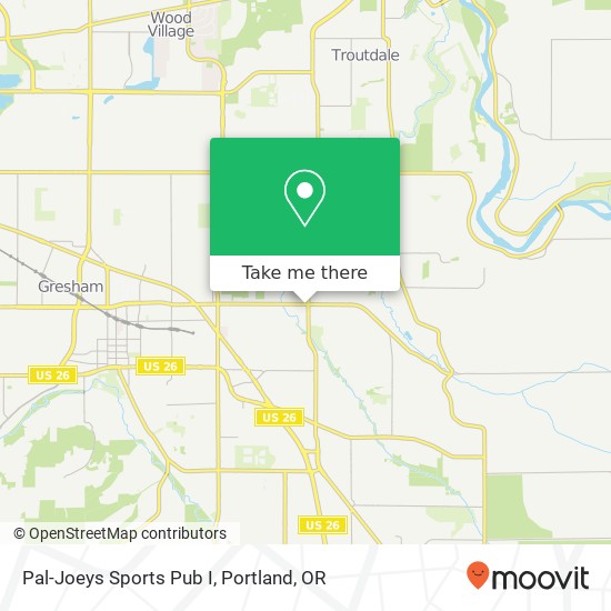 Pal-Joeys Sports Pub I map