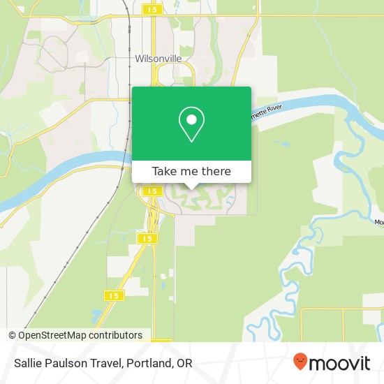 Mapa de Sallie Paulson Travel