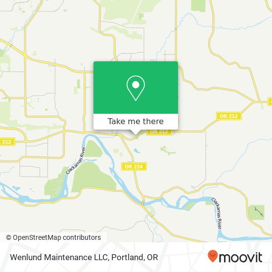 Mapa de Wenlund Maintenance LLC