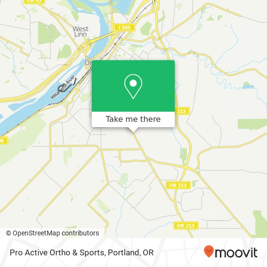 Pro Active Ortho & Sports map