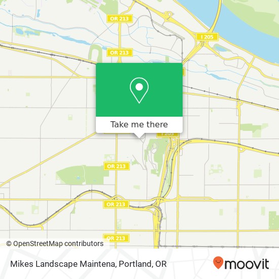 Mikes Landscape Maintena map