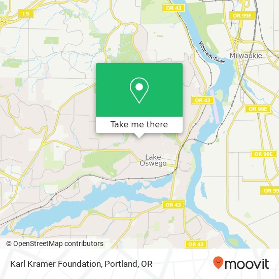 Mapa de Karl Kramer Foundation