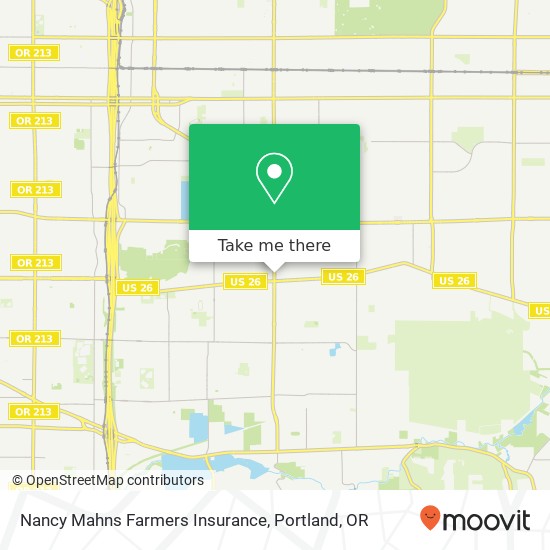 Nancy Mahns Farmers Insurance map