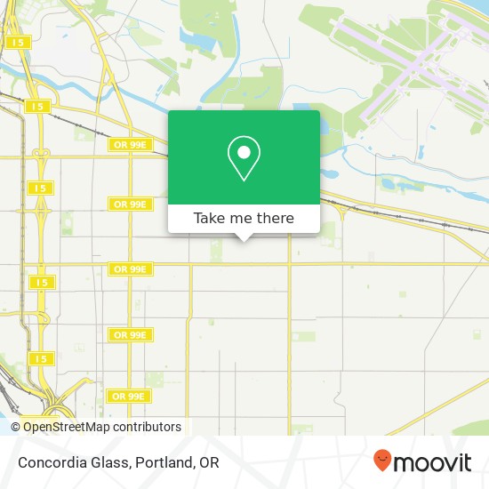 Mapa de Concordia Glass
