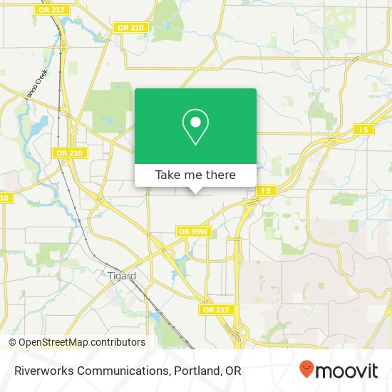 Mapa de Riverworks Communications