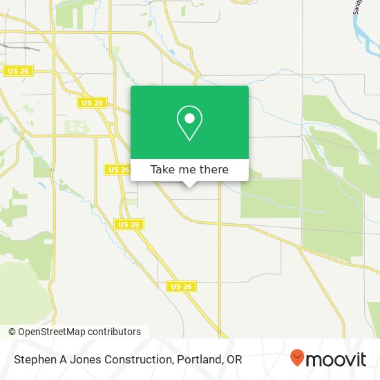 Stephen A Jones Construction map