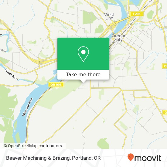 Beaver Machining & Brazing map