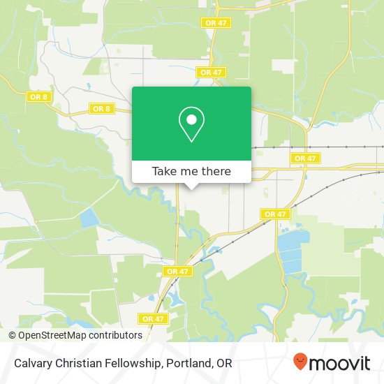 Calvary Christian Fellowship map