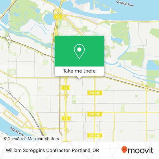 Mapa de William Scroggins Contractor