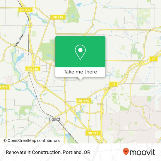 Mapa de Renovate It Construction