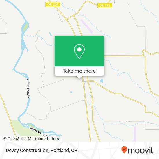 Mapa de Devey Construction