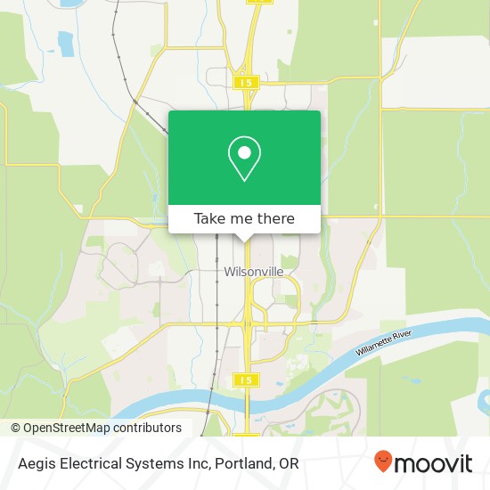 Mapa de Aegis Electrical Systems Inc