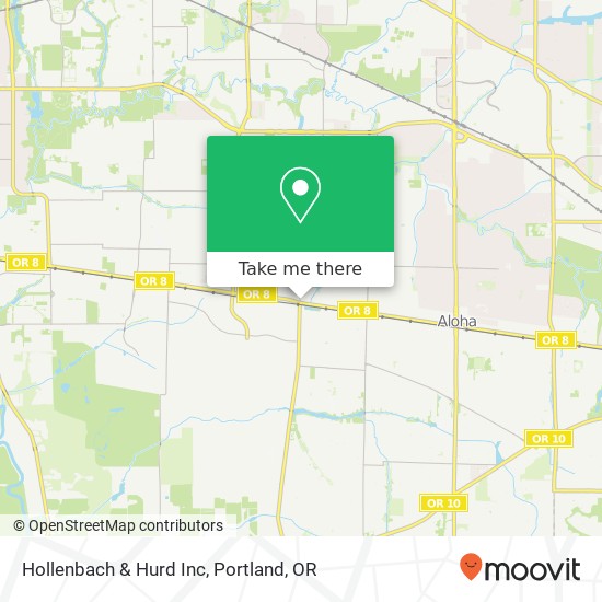 Hollenbach & Hurd Inc map