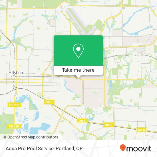 Aqua Pro Pool Service map