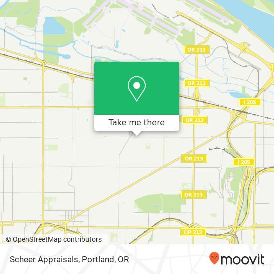 Scheer Appraisals map
