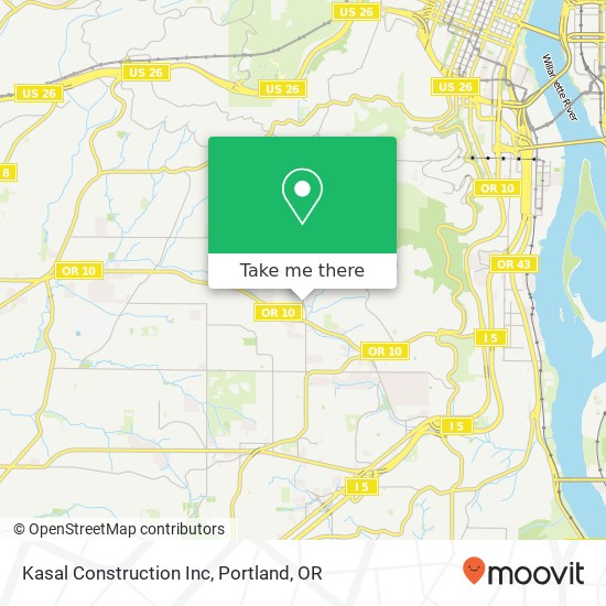Kasal Construction Inc map